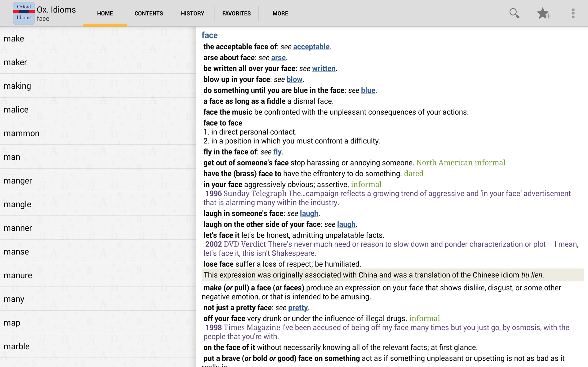 Oxford Dictionary of IdiomsAmazon.deAppstore for Android