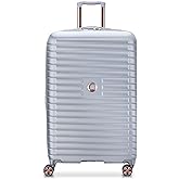 DELSEY PARIS Cruise 3.0 Hardside Expandable Luggage with Spinner Wheels, Platinum, Checked-Large 28 Inch