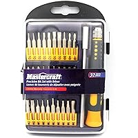 Maxtech 32-Piece Precision Bit Set - Precision Multi Driver Set ...