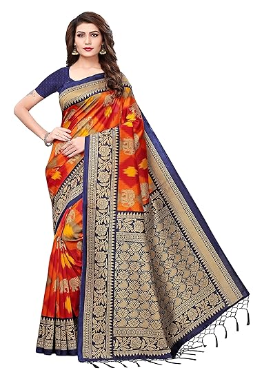 Art Decor Mysore Silk Saree with Blouse Piece
