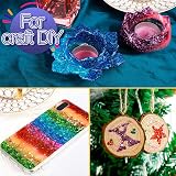Fandamei 32 Pots Chunky Holographic Glitter 7-8g each 3 sizes 0.003 0.039 view 8