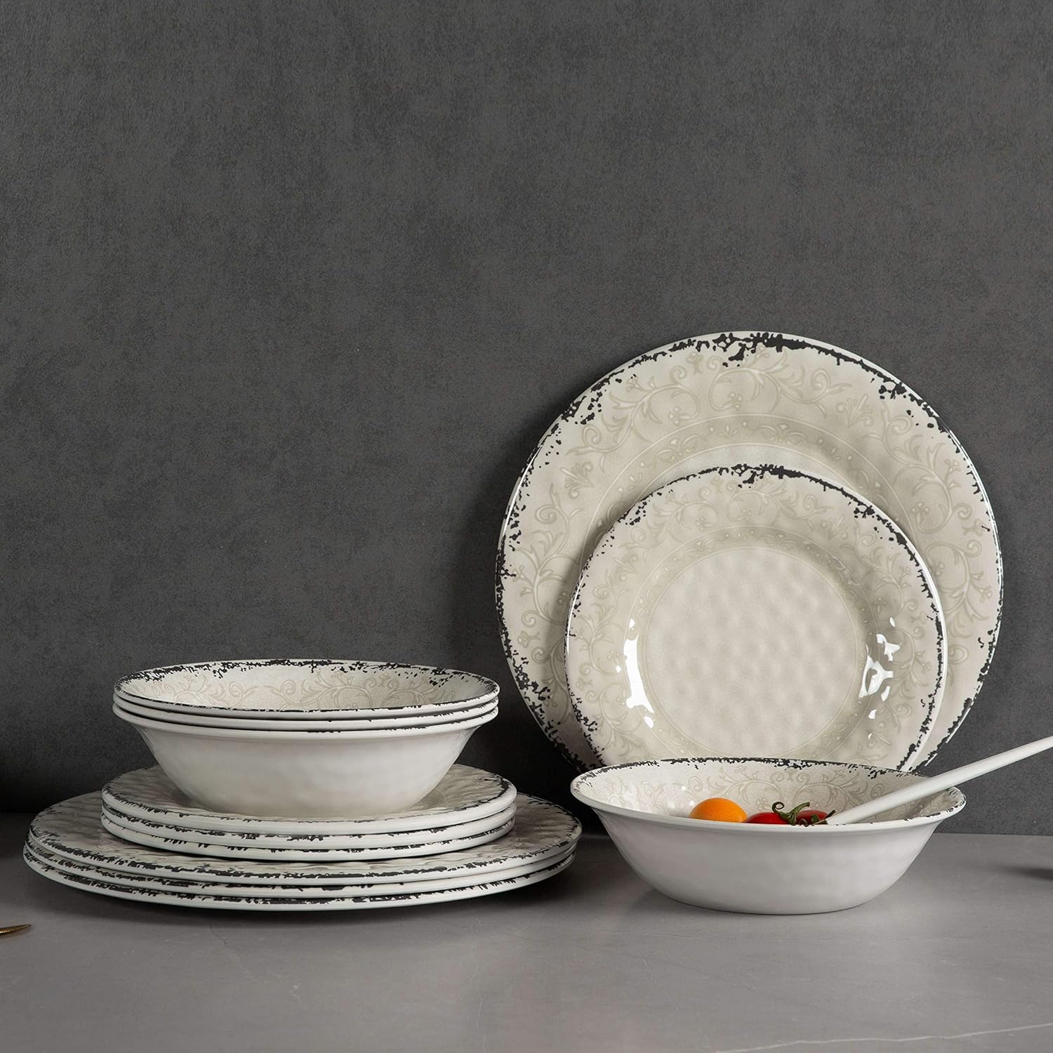Unbreakable dinnerware microwave safe Clearance