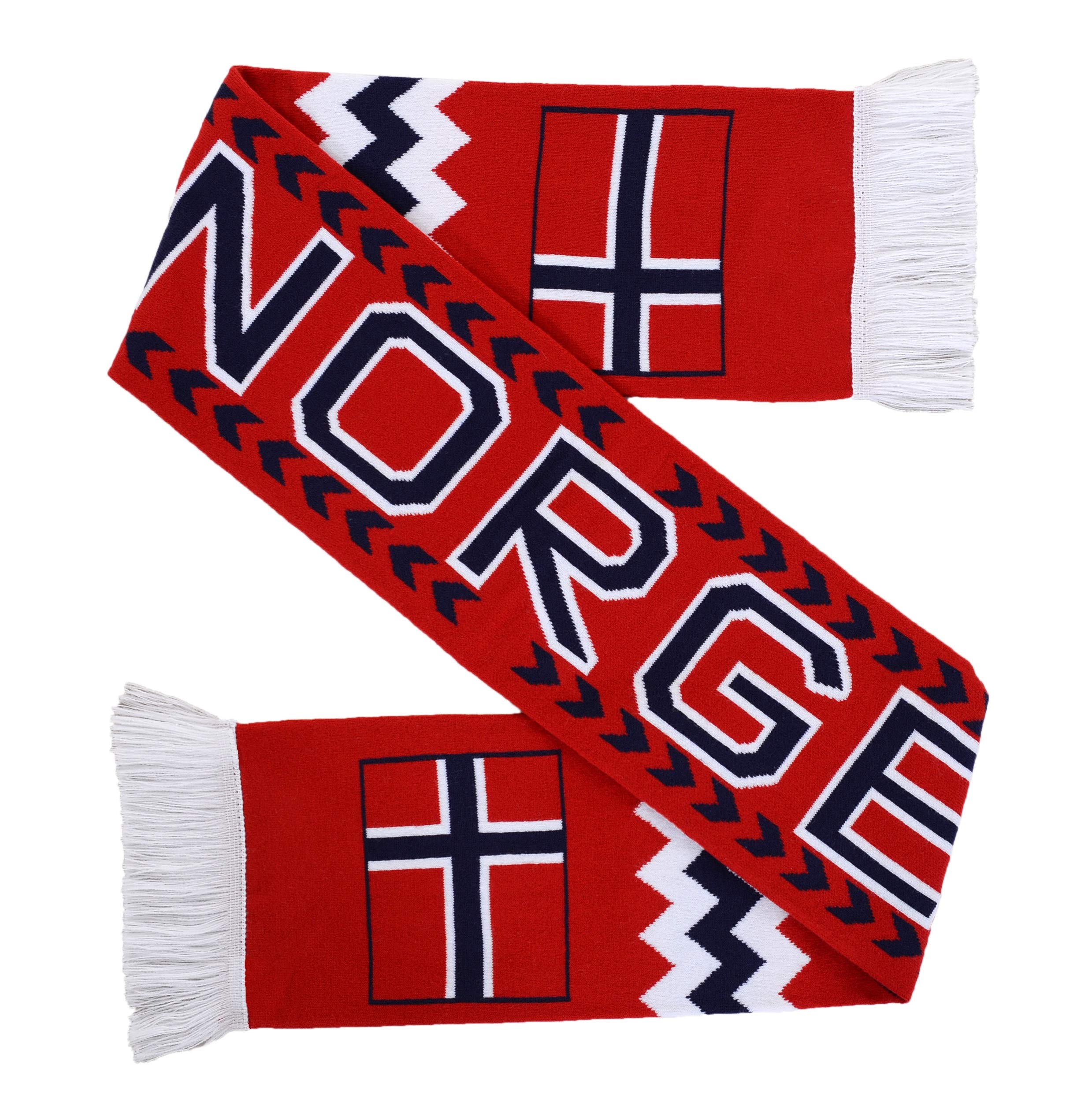 Euroscarves National Football High-Definition HD Knit Scarf (Norway)