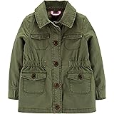 hooded canvas utility jacket for baby