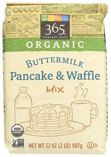 365 EVERYDAY VALUE, ORGANIC BUTTERMILK PANCAKE & WAFFLE...