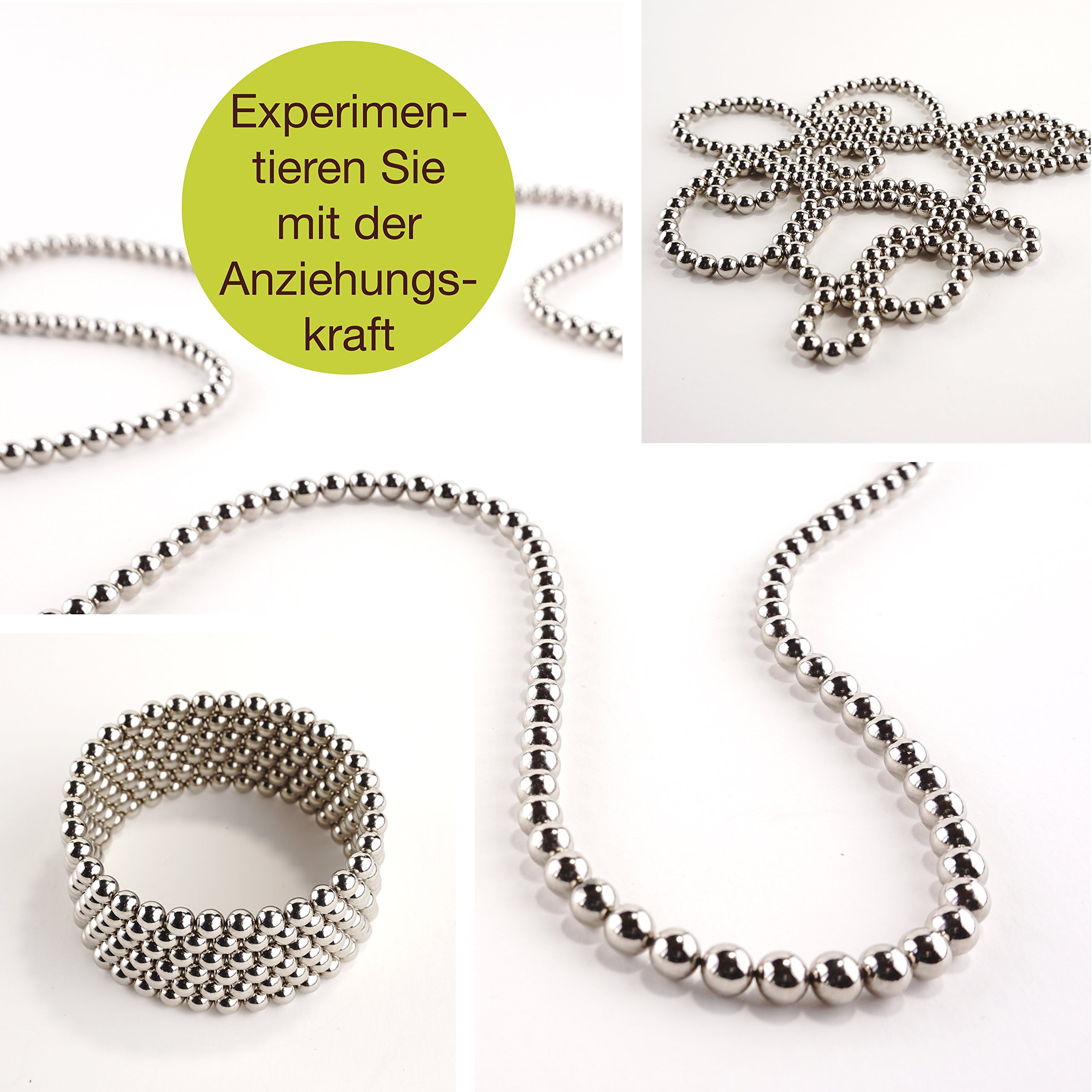 OfficeTree® 216 Mini imanes de neodimio 5x5x5 mm – Sujeción extra fuerte para pizarra blanca, pizarra magnética, tableros, vidrio, frigorífico – Calidad premium