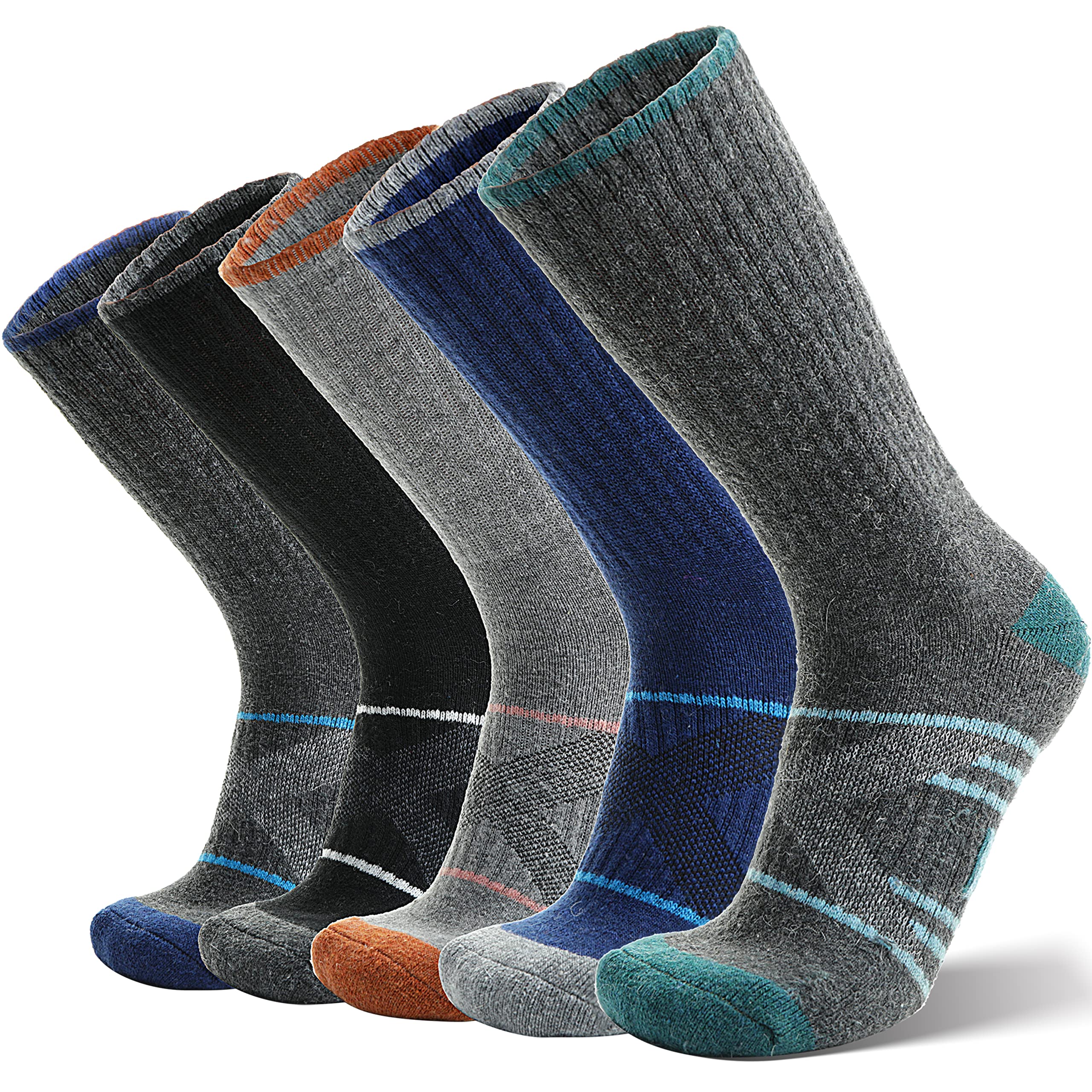 Winter Thermal Socks 6 Pairs Wool Thermal Socks - Heavy Duty