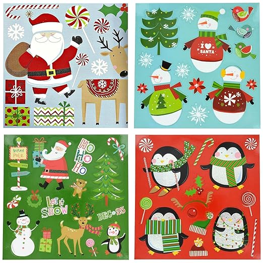 Varios colores de Navidad y de invierno con imanes para nevera ...