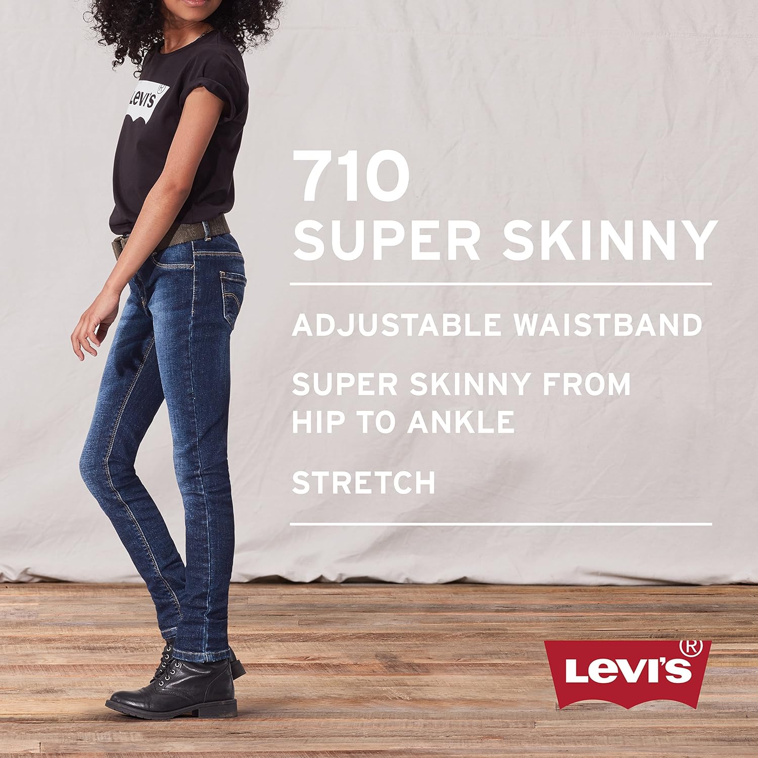 girls levi jeans