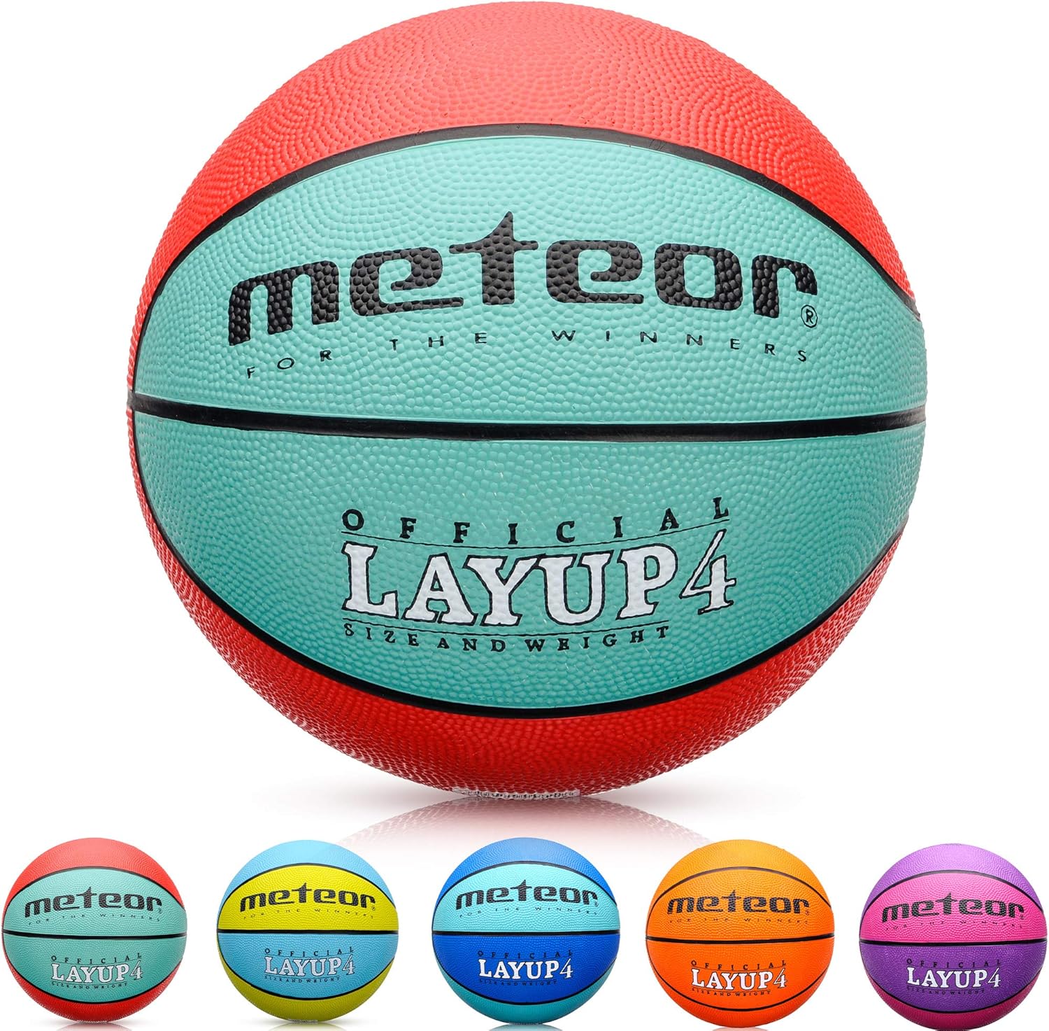 meteor Balón Baloncesto Talla 4 Pelota Basketball Bebe Ball ...