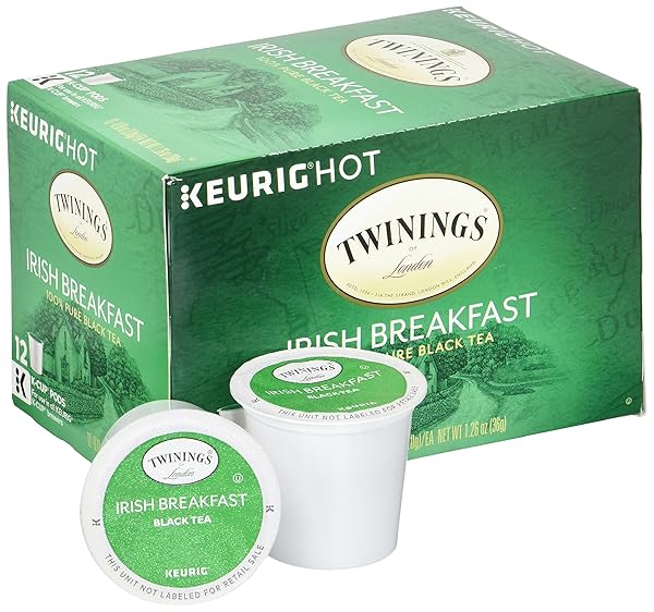 TWINING TEA KCUP IRISH BREAK FAST, 12 CT