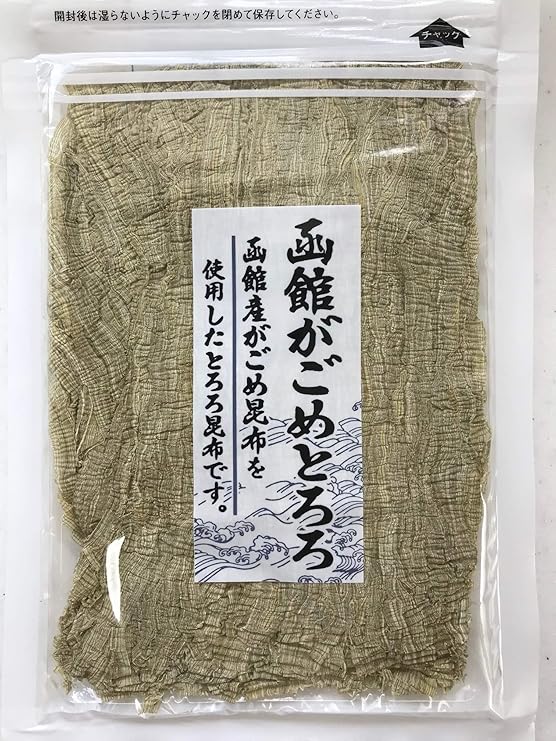 Amazon 函館産 がごめとろろ昆布1袋35g 函館産 昆布使用 とろろ昆布 がごめ昆布 とろろ昆布 通販