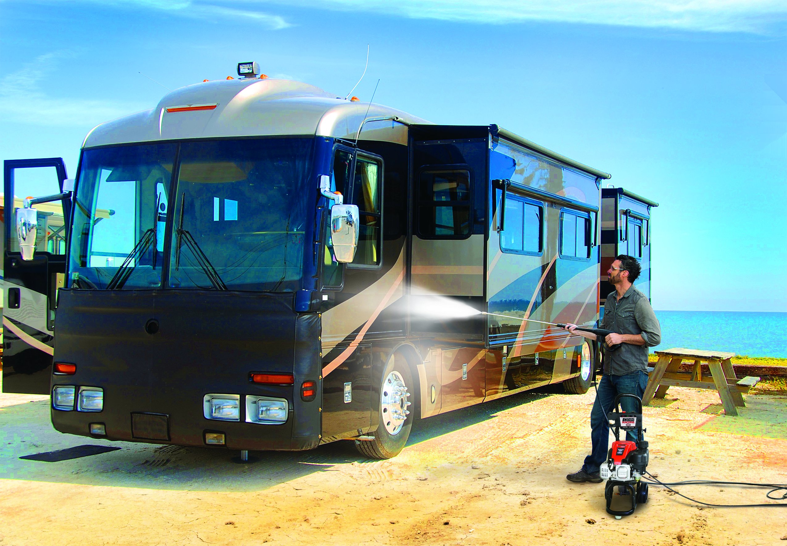 SIMPSON Cleaning CM60912 Clean Machine Gas Pressure Washer Powered by