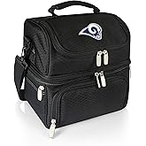 PICNIC TIME NFL unisex-adult NFL Pranzo Lunch Bag, Insulated Lunch Box with Picnic Set, Lunch Cooler Bag