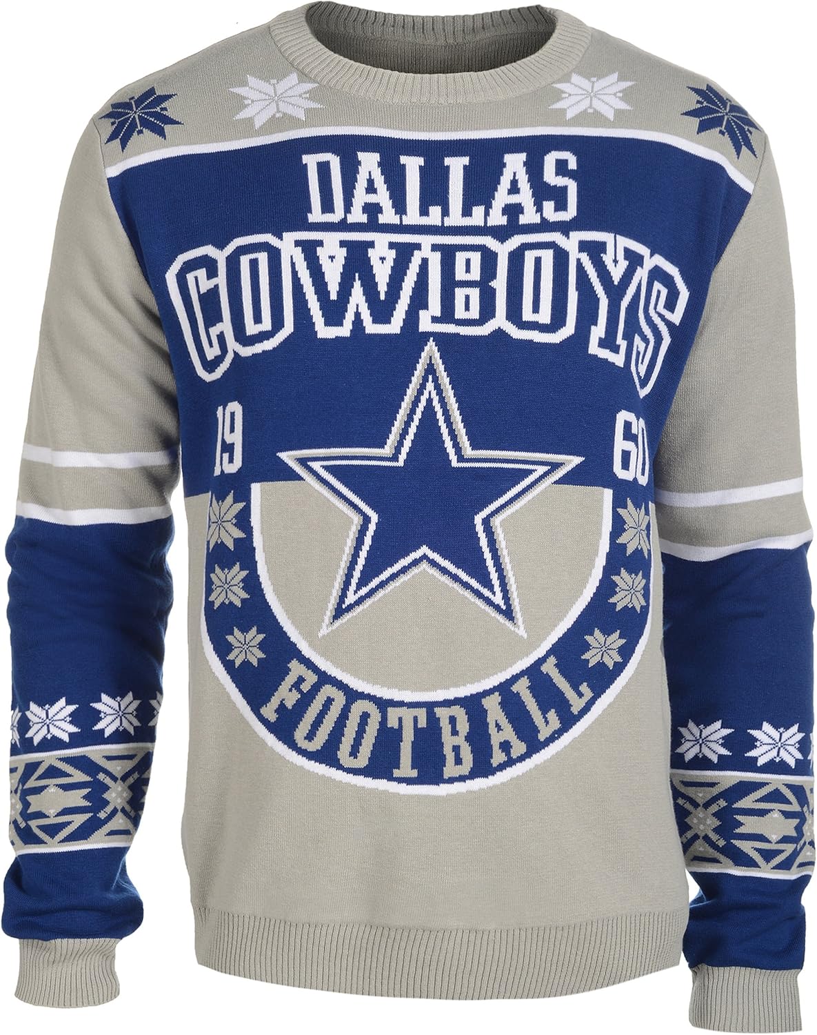 white dallas cowboys sweater