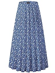 NASHALYLY Women's Chiffon Elastic High Waist