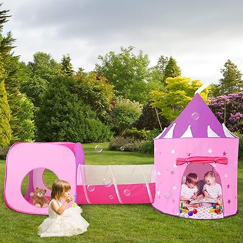 Tunnel Princess Playhouse Tent Princess Play Tent Set With Dress
