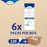 TENA Lights Long Liner 120 Count Pack 6 Unscented Lightweight Liners for Women view 3