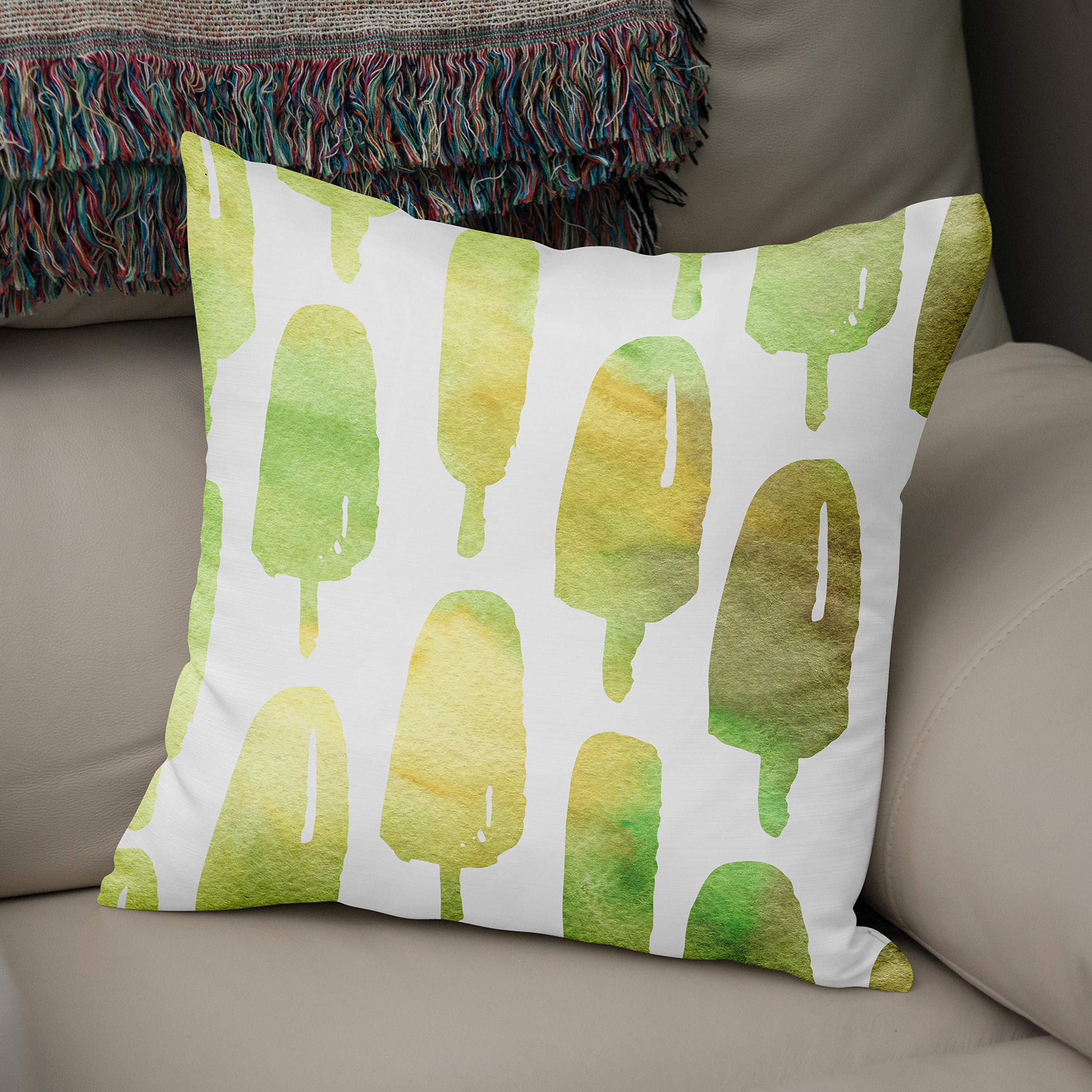 Bonamaison, Decorative Cushion Cover - 50% Cotton 50% Polyester - 43x43cm - Designed and Manufactured in Turkey