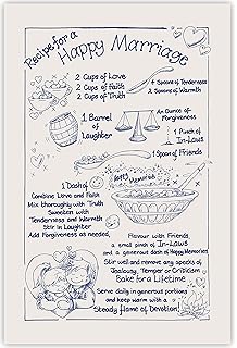 Personalised Wedding Tea Towel Gift Personalised John Legend