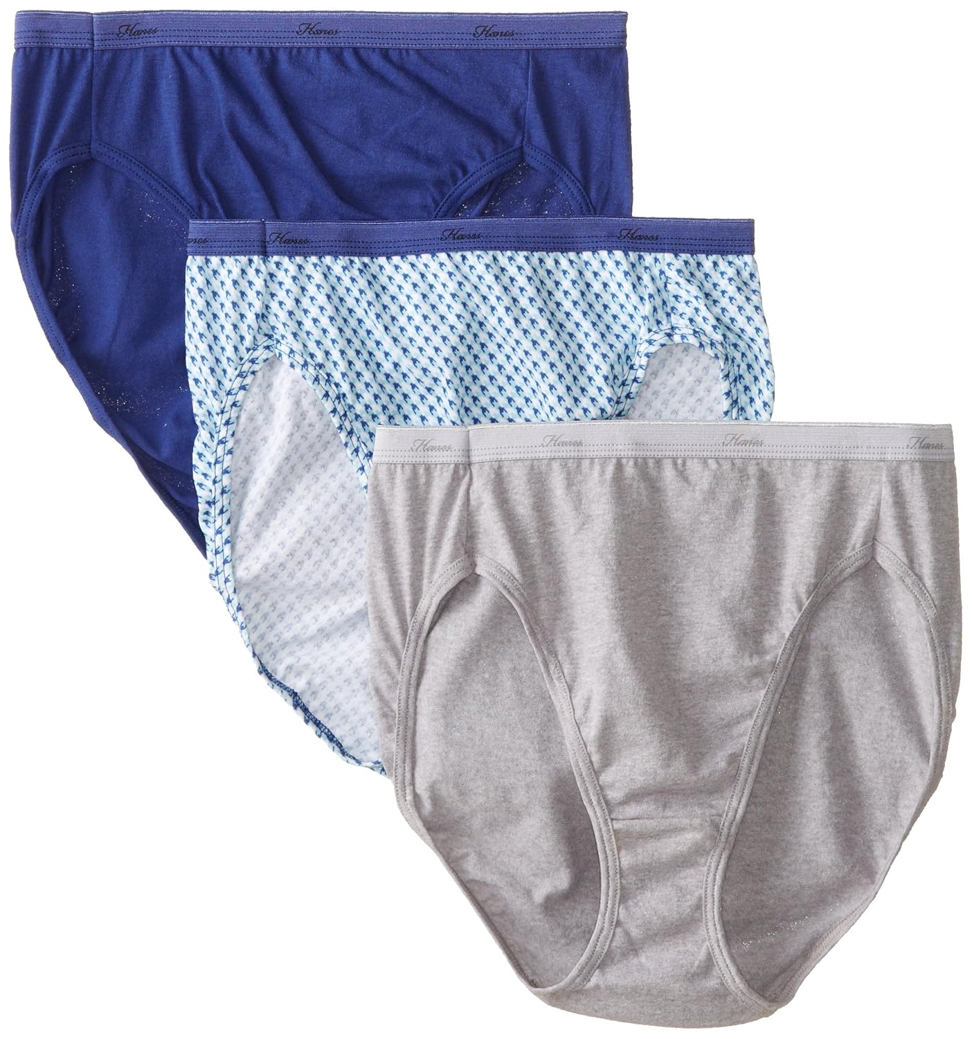 Hanes Women's Cotton Hi Cut Panty Multipack 75338038759 eBay