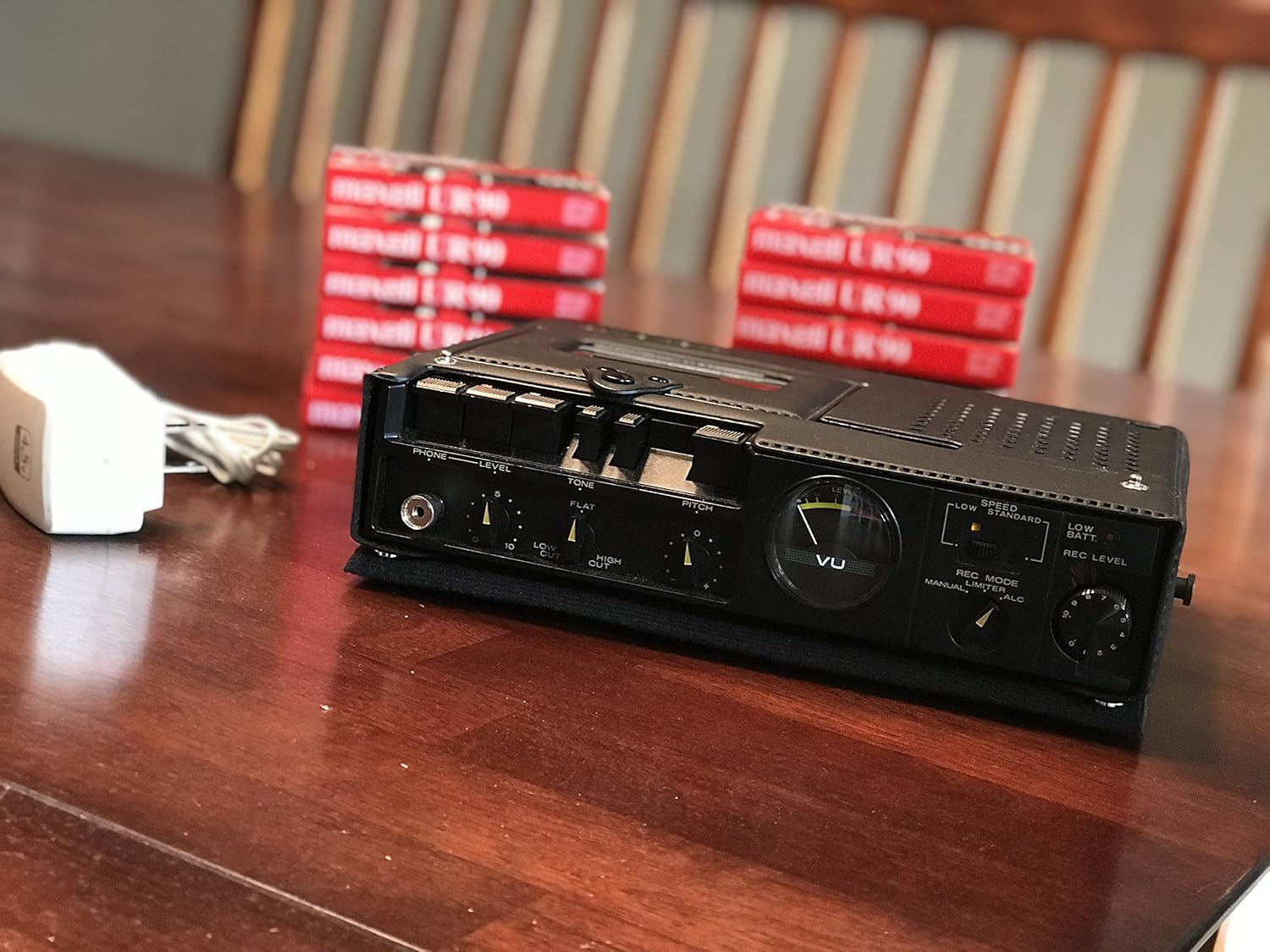 Marantz PMD201 Cassette Player with VU Meter and Telephone Jack Amazon