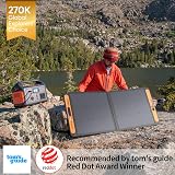 Jackery Solar Generator 500 518Wh with SolarSaga 100W Panel view 2