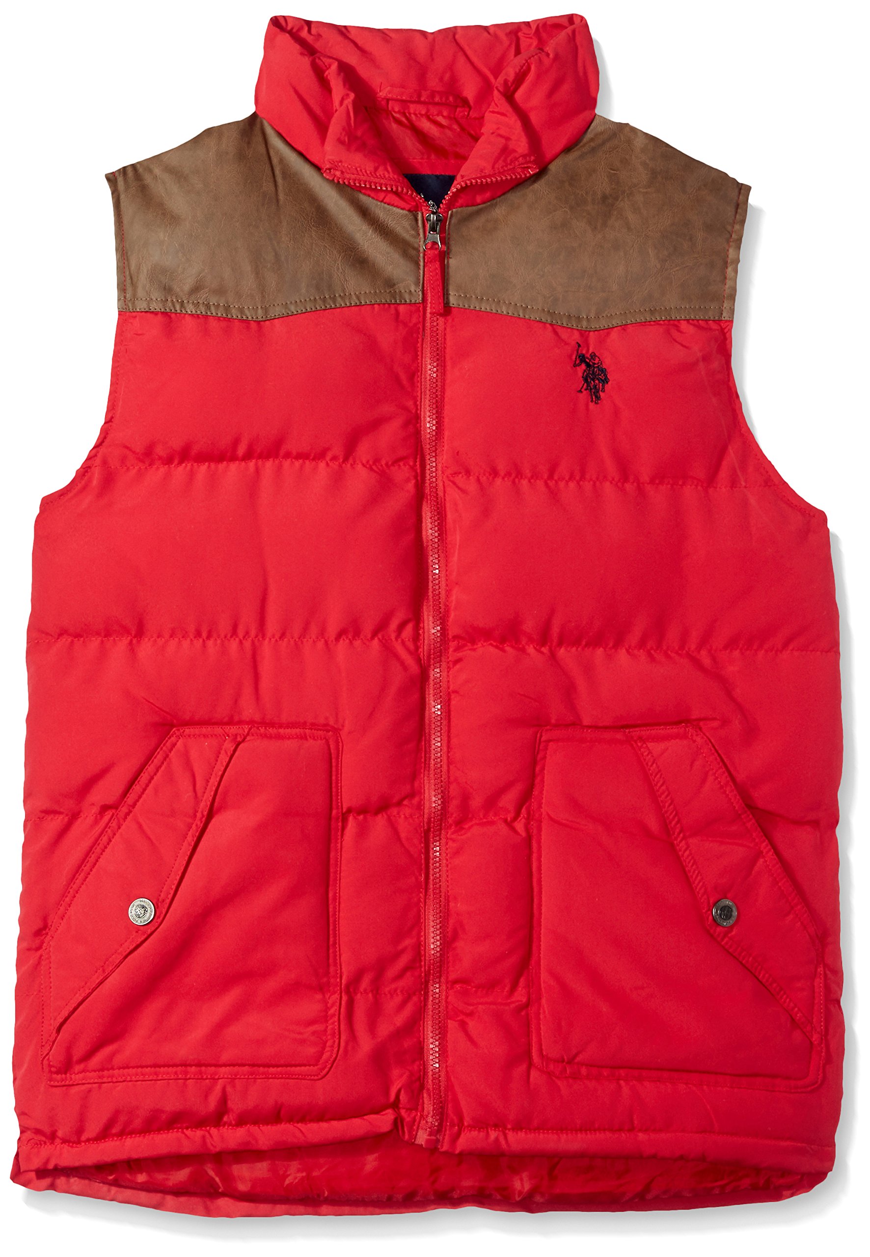 us polo assn men's puffer vest
