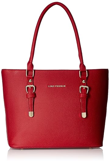 Lino Perros Women Handbag (Red)(LWHB01999RED)