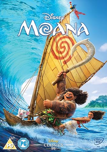 #4 — Moana [DVD] [2016]