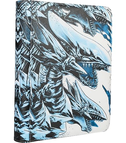 yugioh deck binder Amazon.com: Trading Card binder for Y-G-O Cards- 990 Pockets Card Album  with Sleeves Compatible with TCG Cards, TCG Cards Or Other Standard Size  Cards Holder-Dragon : Office Products
