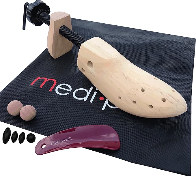 Medipaq - 1 Schuhdehner DAMEN + GRATIS Former! Setzen sie Ballenzehen und Blasen ein Ende!