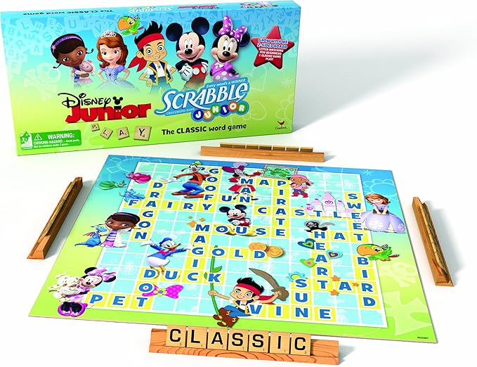 Disney Junior Scrabble Game: Amazon.es: Juguetes y juegos