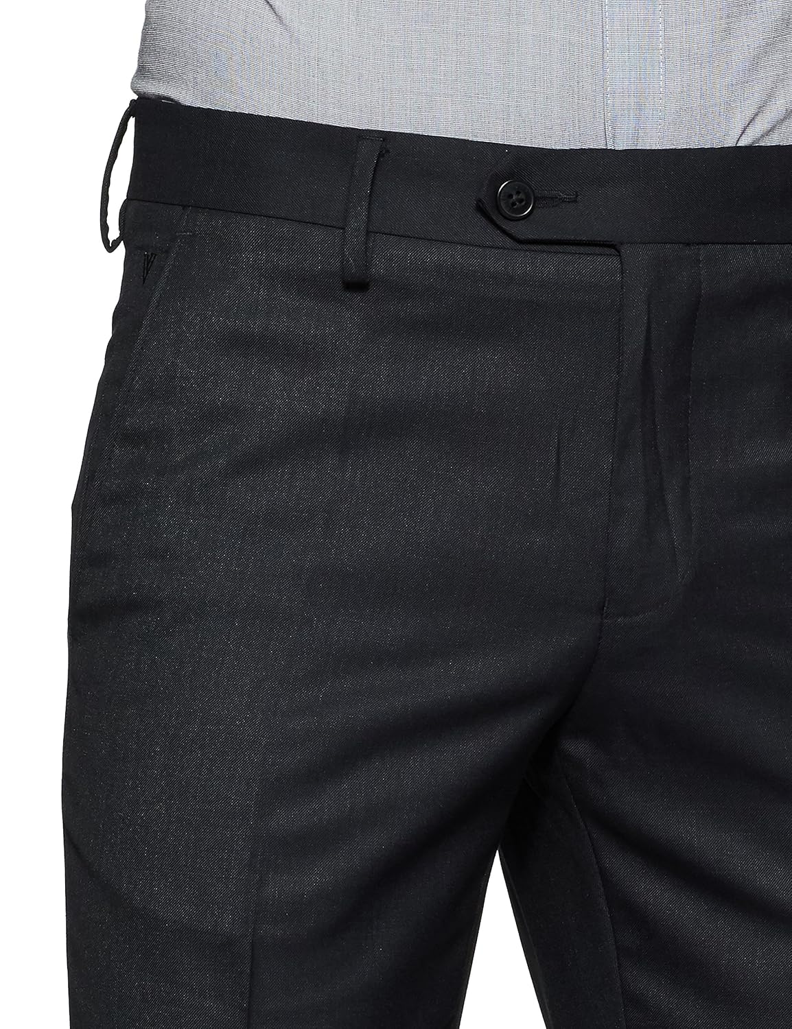 van heusen men's slim fit formal trousers