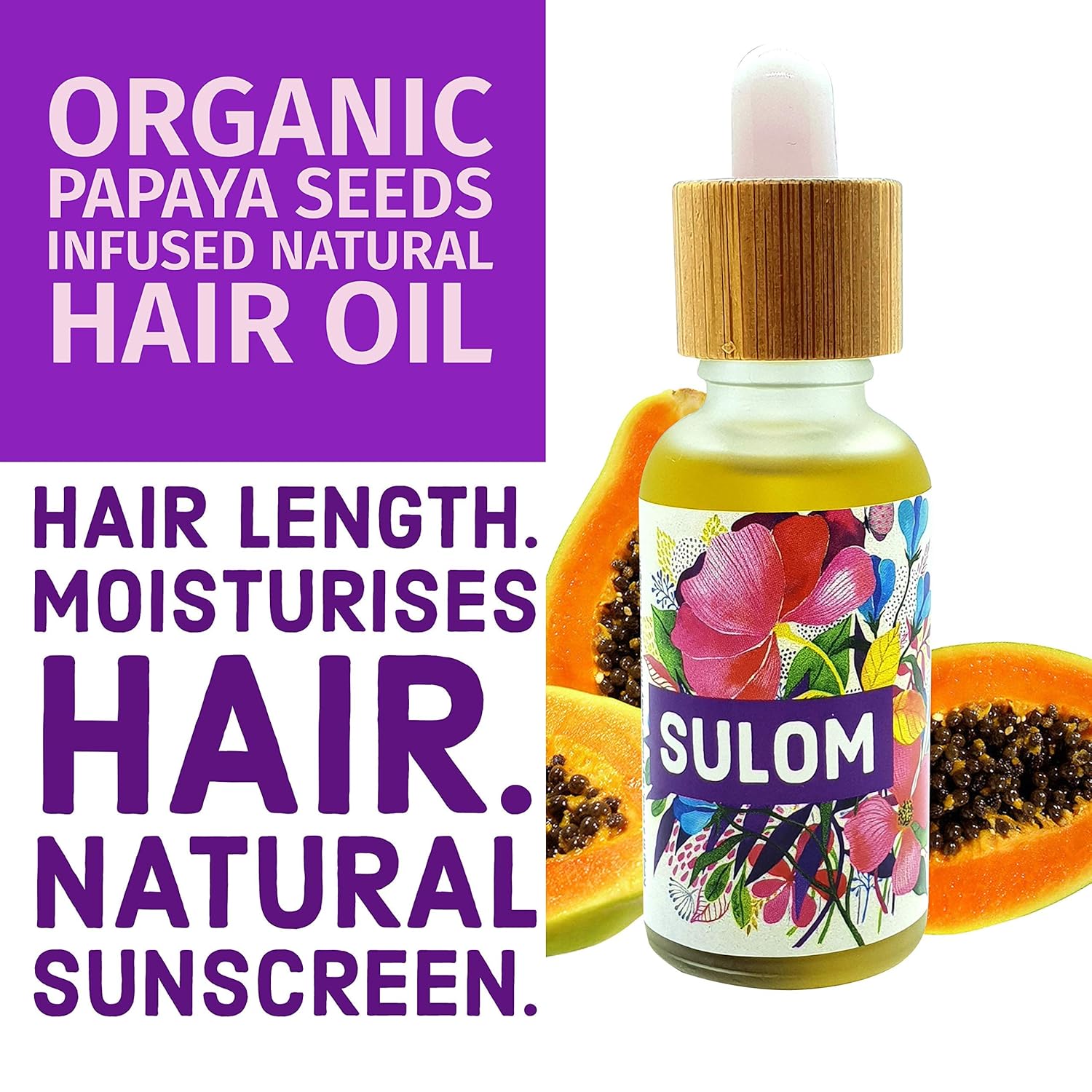 Organic Papaya Seeds Infused Handmade Natural Hair Oil No Chemicals Preservatives 30 Ml Amazon De Handmade
