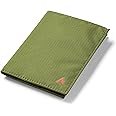 Allett Original Wallet, Cala Green | Nylon, RFID Blocking, Thin Bifold, Minimalistic, Front Pocket | Holds 4-24+ Cards, Bills, Receipts | Wallets for Men & Women