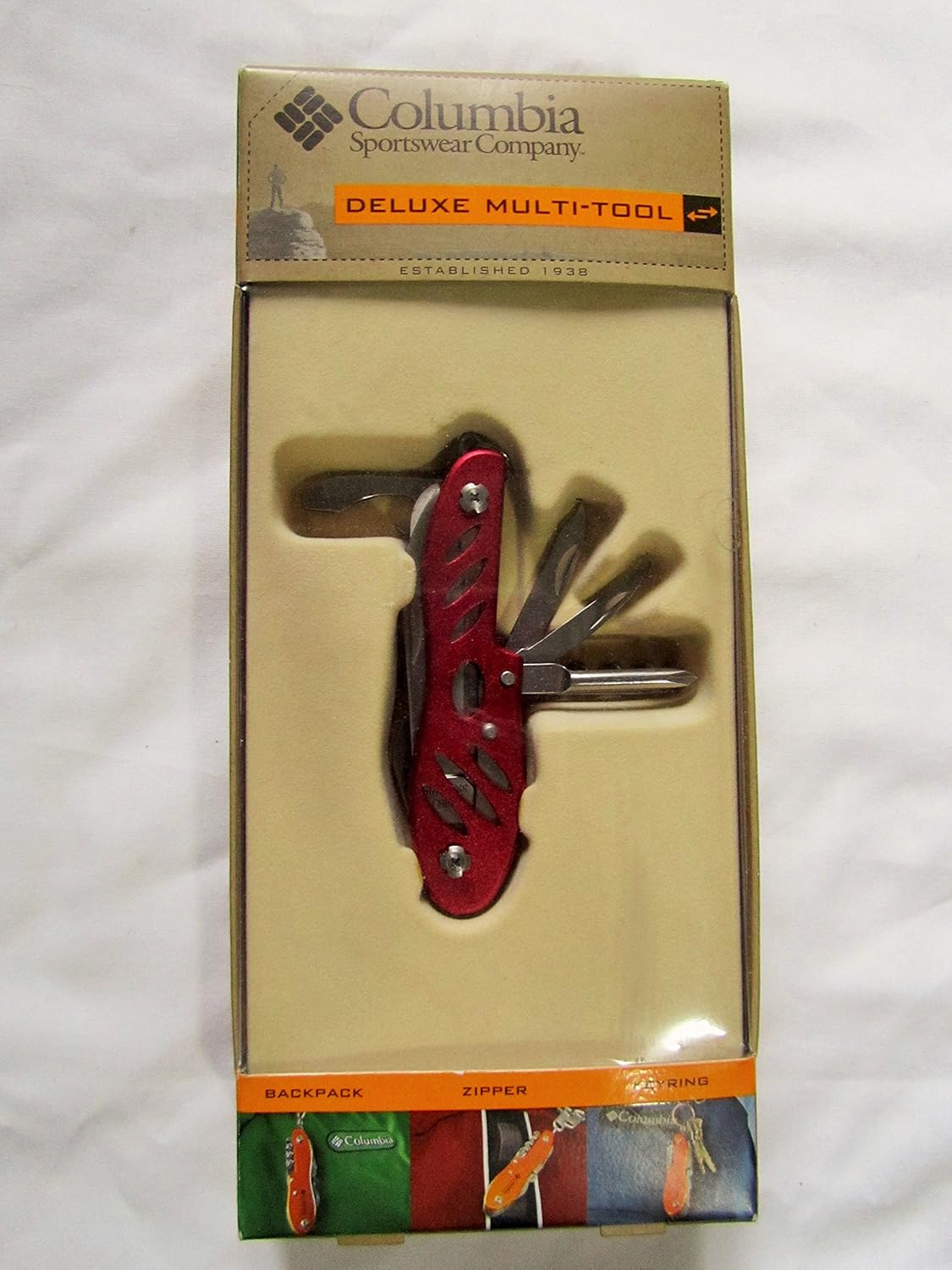 Columbia Deluxe Multitool (Fire Red) Multitools