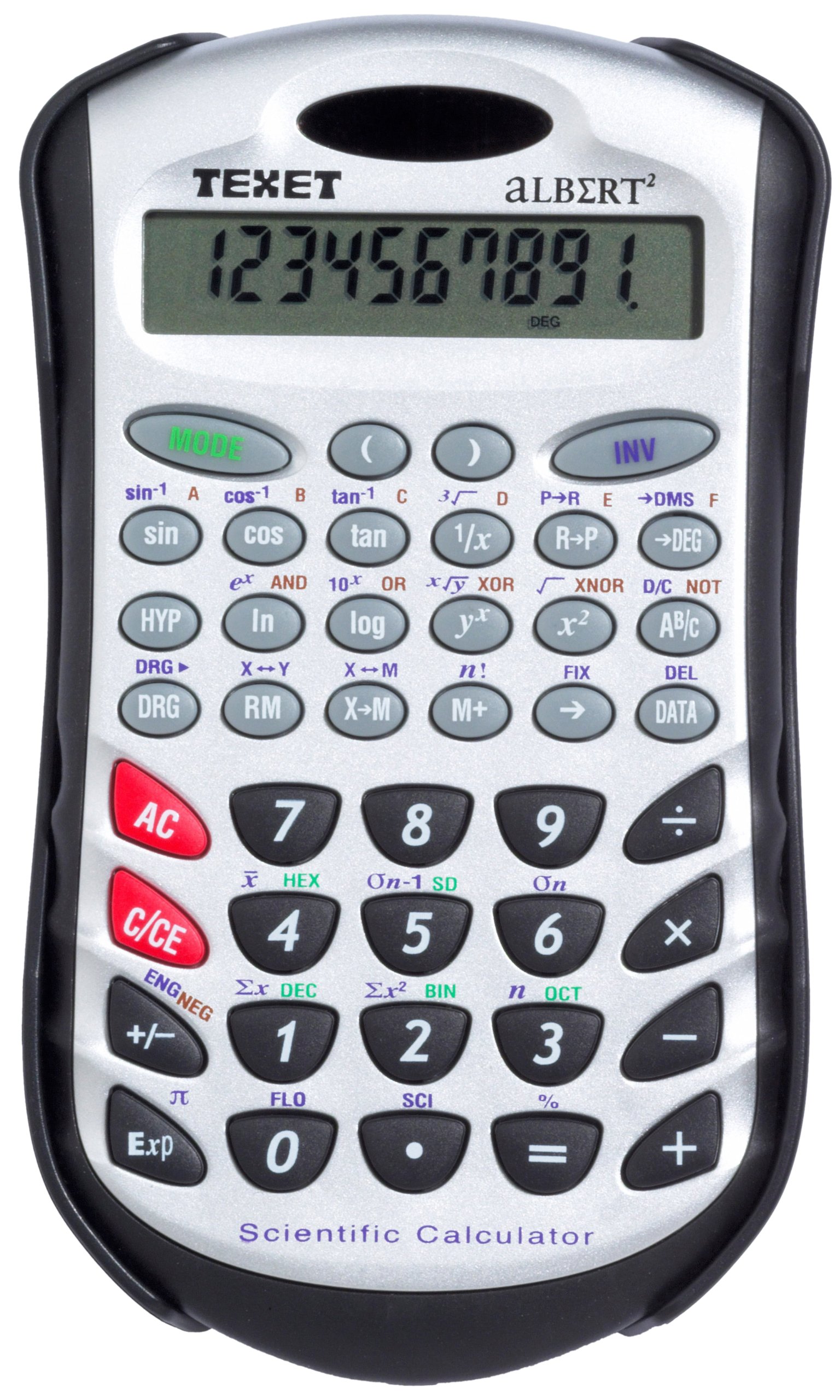 Texet ALBERT2 Scientific Solar Powered Calculator