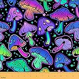 Erosebridal Mushroom Fabric by The Yard, Cute