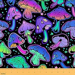 Erosebridal Mushroom Fabric by The Yard, Cute