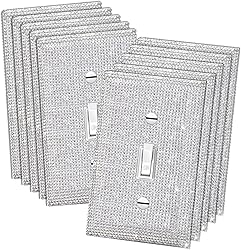 Generic 10 PCS Bling Light Switch Cover and