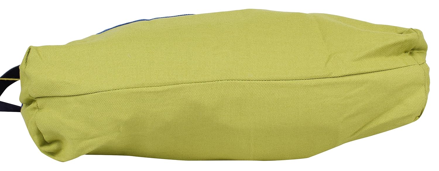 bharat impex multicolor stripe women's tote bag