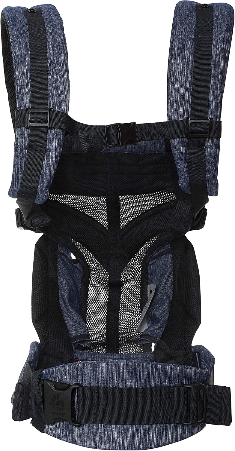 Omni 360 Cool Air Mesh Plum 4-in-1 Ergobaby Marsupio Neonati Ergonomico 0  36 Mesi Zaino Porta Bebe Traspirante Marsupi frontali urban-earth.co.uk