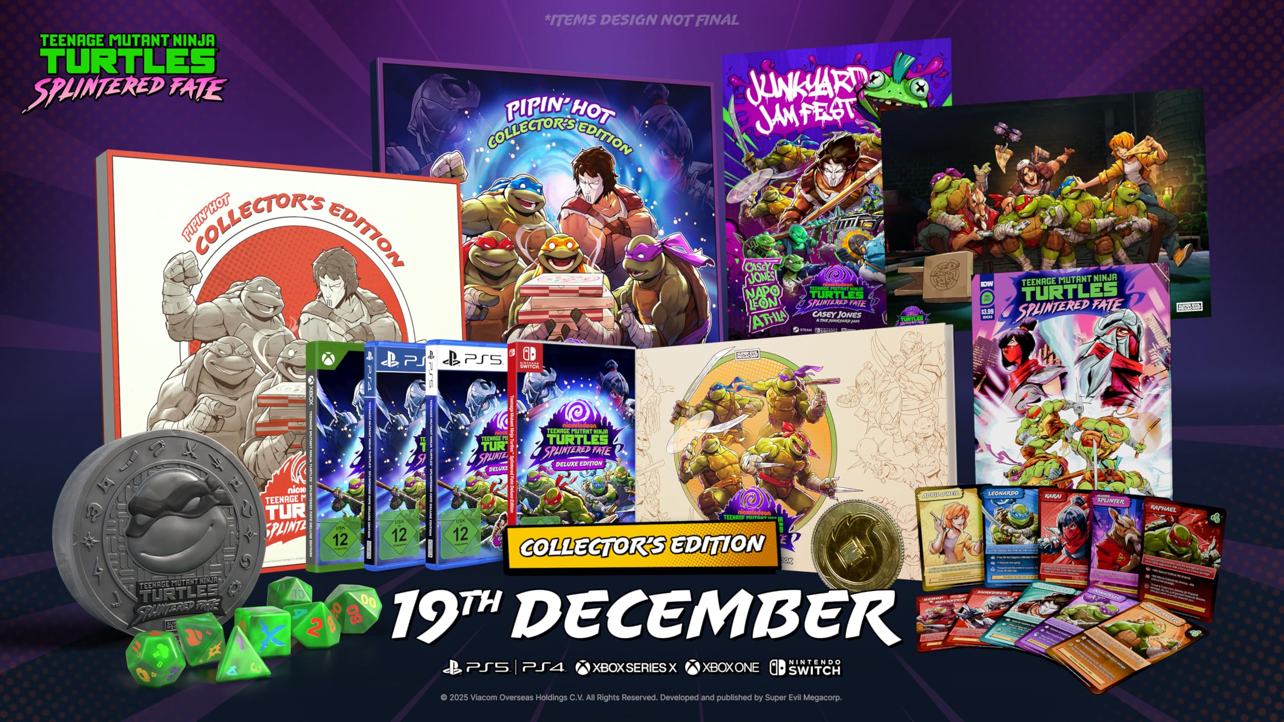 Teenage Mutant Ninja Turtles: Splintered Fate - Pipin´ Hot Collector´s Edition - Switch