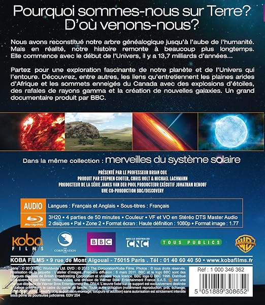 Amazoncom Merveilles De Lunivers Blu Ray Movies Tv