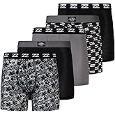 Billabong Mens Underwear 5 Pack Nylon Performance Boxer Briefs for Men