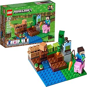 lego minecraft cabaña de la granja