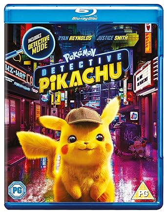 Amazoncom Pokémon Detective Pikachu Blu Ray 2019 Ryan