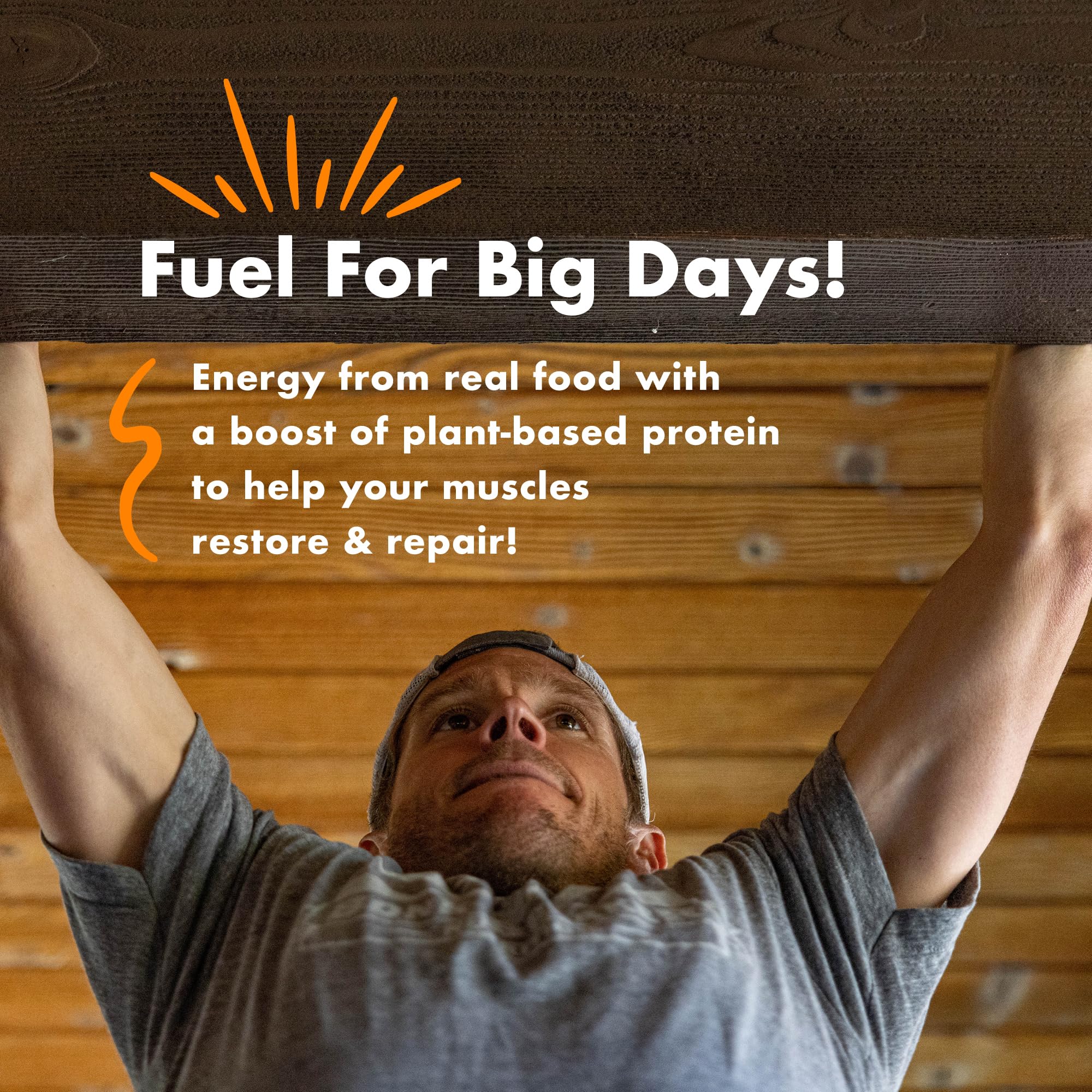 Bonk Breaker Plant Based Protein Bars, Gluten Free, Dairy Free, 13g Protein, Peanut Butter and Jelly Flavor, 62g Bar (12 Pack)