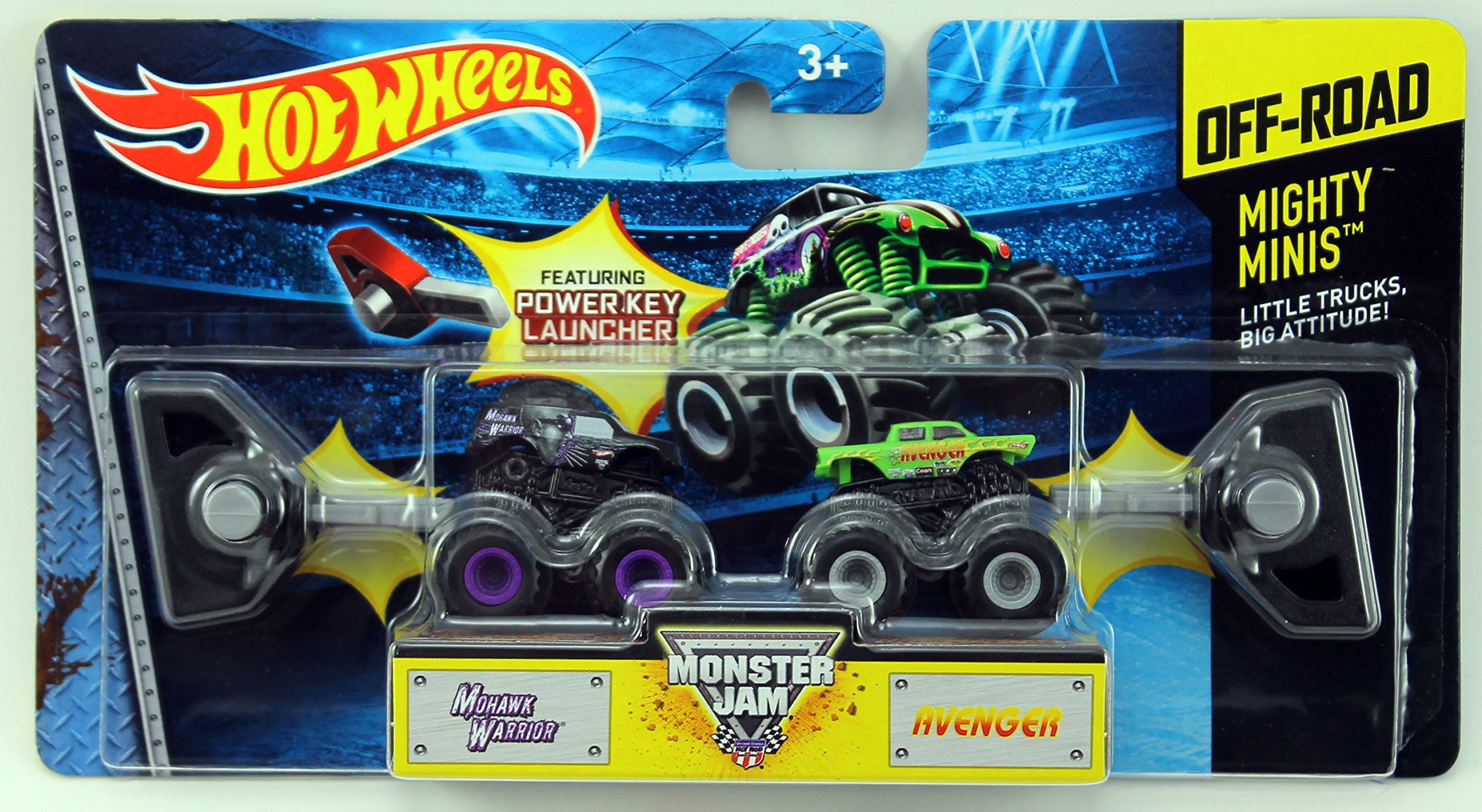 Buy Hot Wheels Monster Jam Mighty Minis OffRoad Mohawk Warrior
